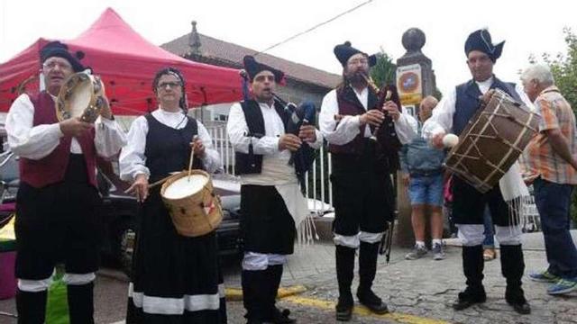 El grupo, en las fiestas de San Roque del año pasado.