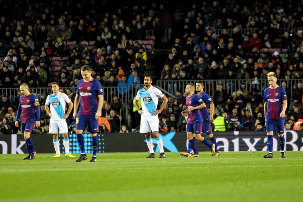 El Dépor sale goleado del Camp Nou