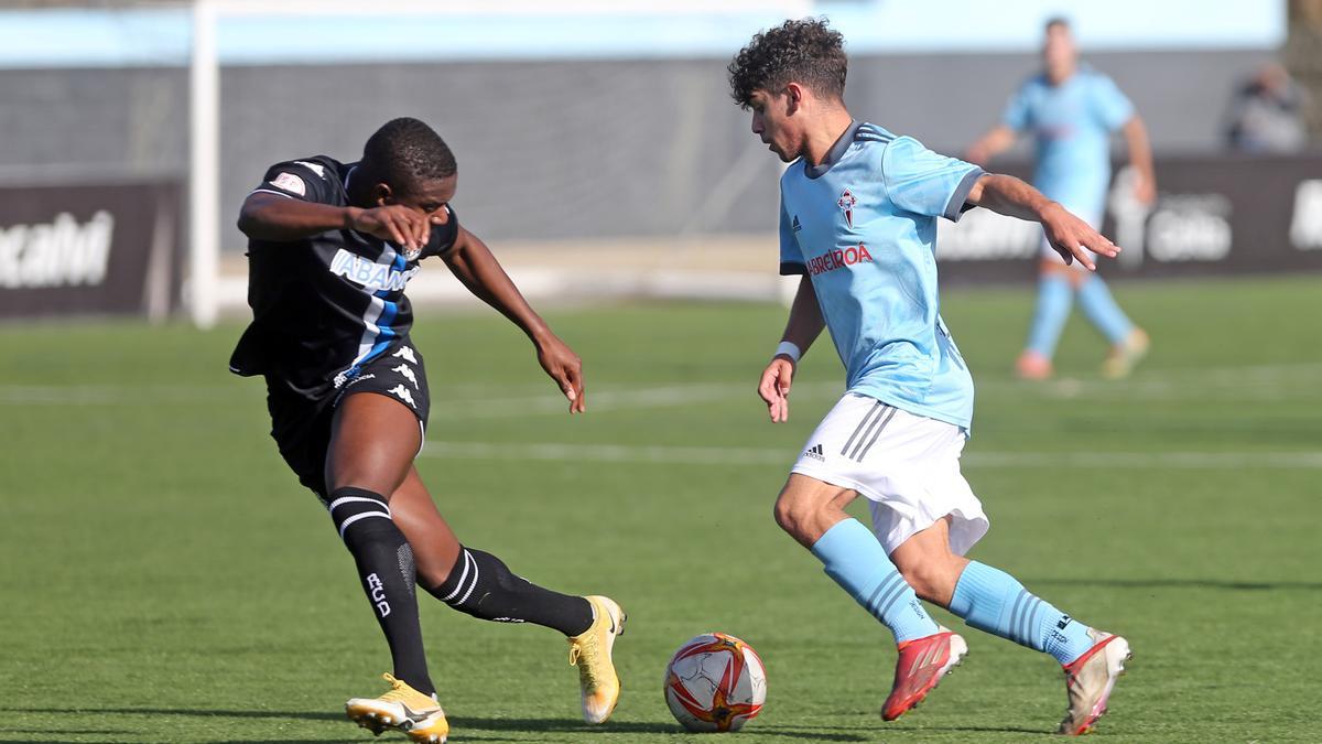 Partido copera entre el Celta y el Deportivo.