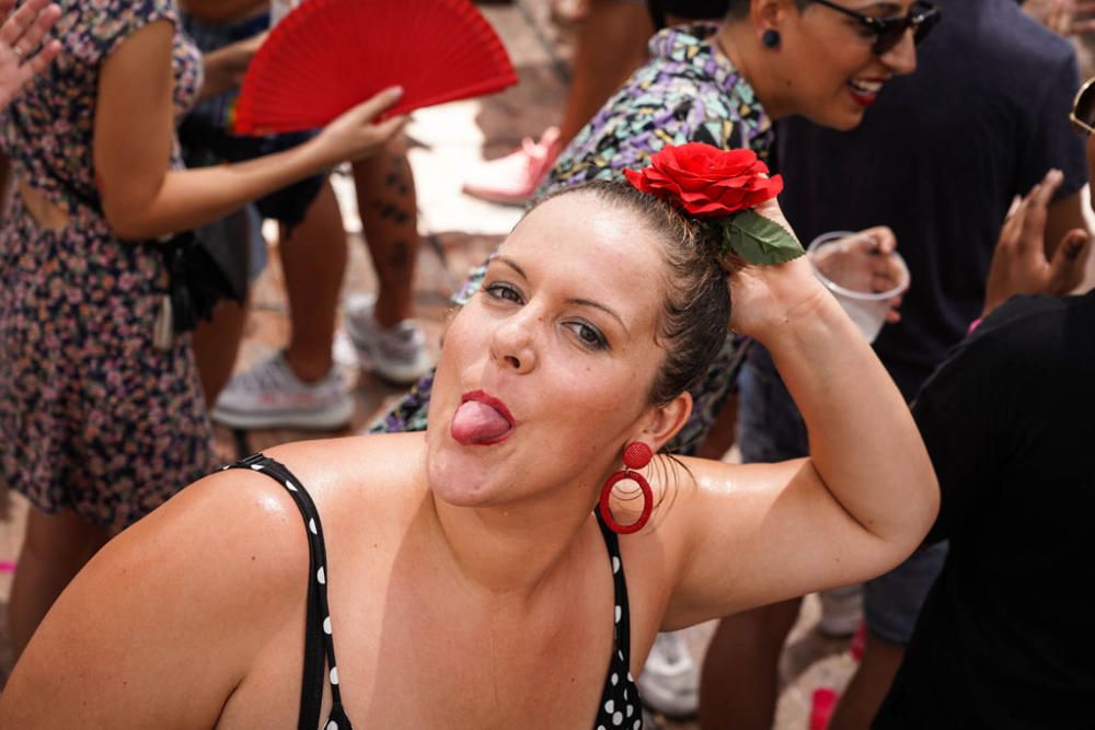 Último día de Feria en el Centro de Málaga