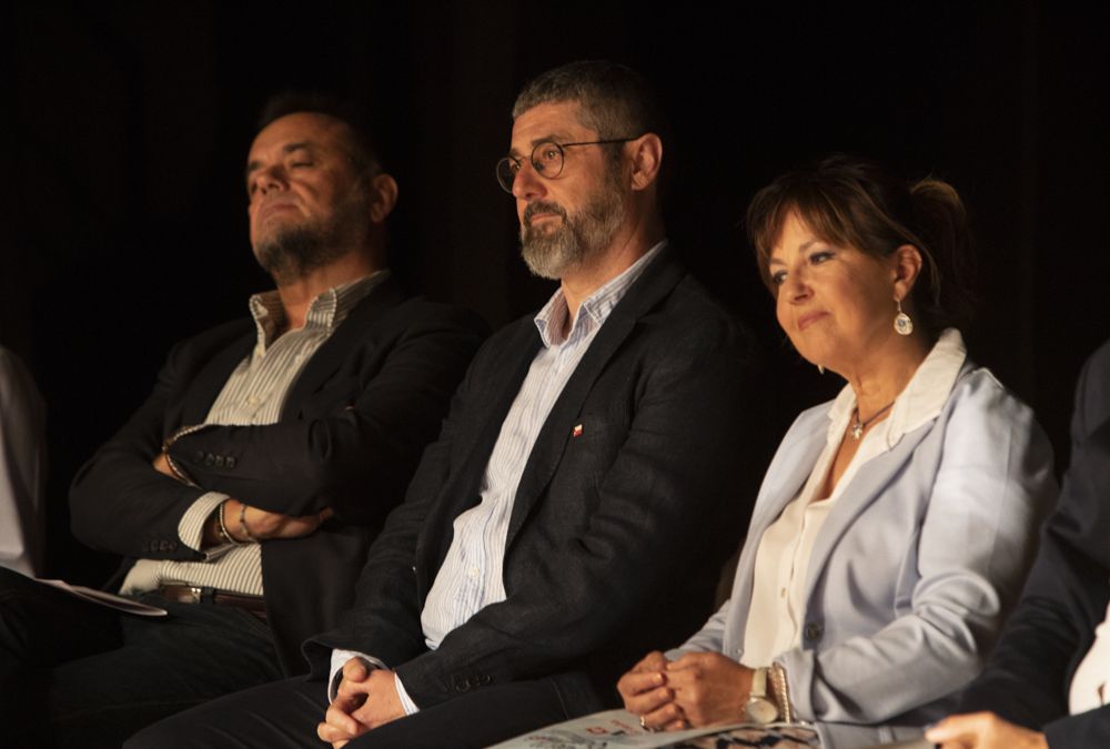 Acto de campaña de Iniciativa Porteña en el Teatro de Begoña del Puerto de Sagunto