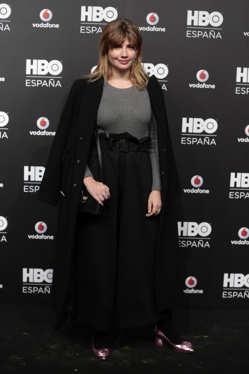 Miriam Giovanelli durante la fiesta del lanzamiento HBO España