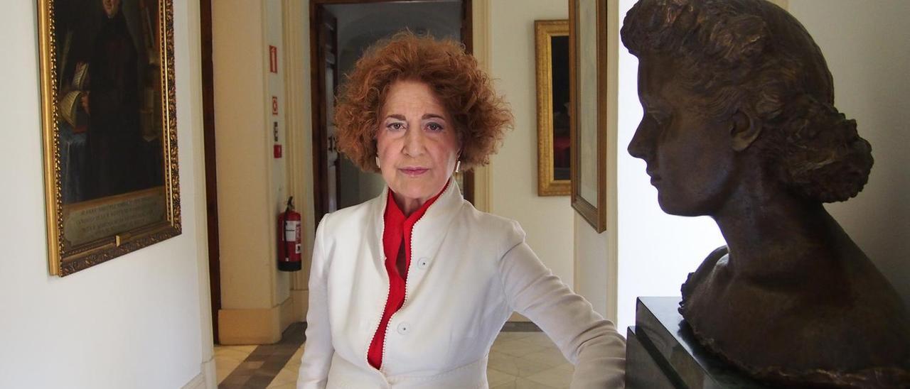 Carmen Iglesias Cano, directora de la Real Academia de la Historia