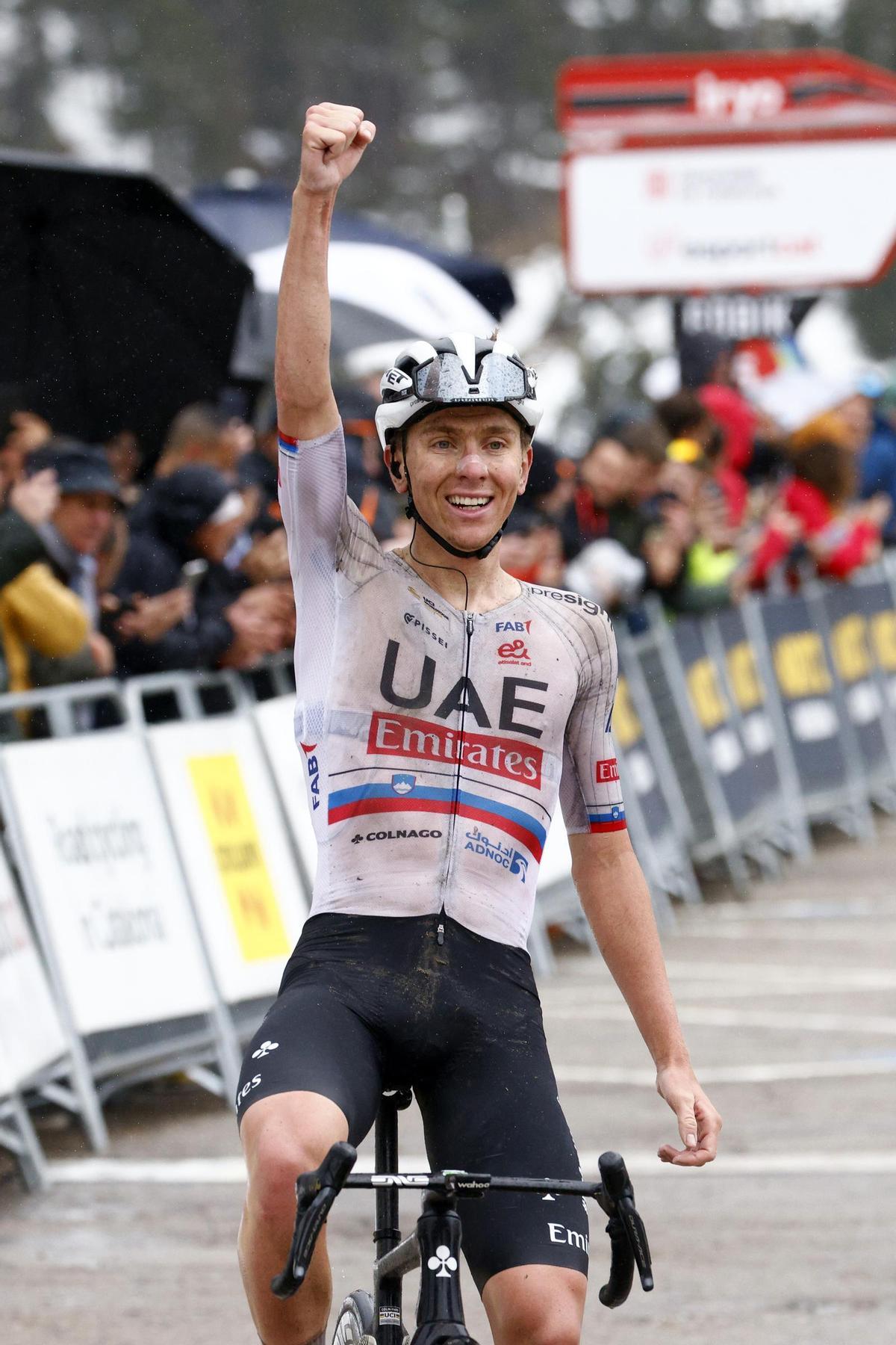 Pogacar s'imposa en solitari la segona etapa de la Volta Ciclista a Catalunya Pogacar s'imposa en solitari la segona etapa de la Volta Ciclista a Catalunya