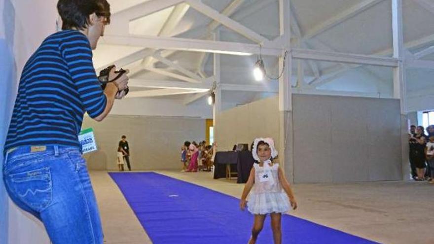 Uno de los pases del casting en el espacio cultural de la plaza de abastos.  // Gonzalo N.