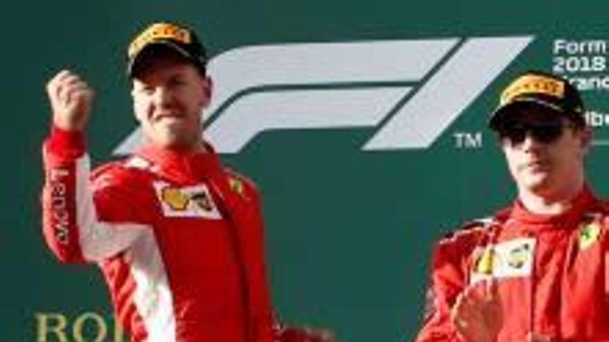 L&#039;estratègia permet a Vettel sorprendre Lewis Hamilton