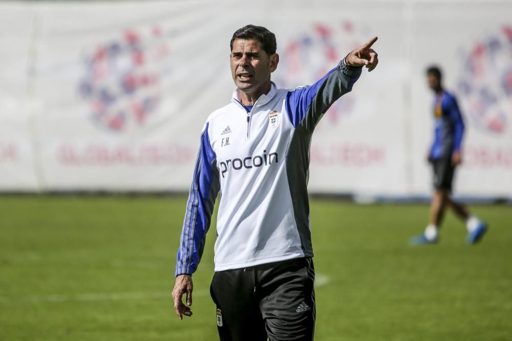 Entrenamiento del Real Oviedo