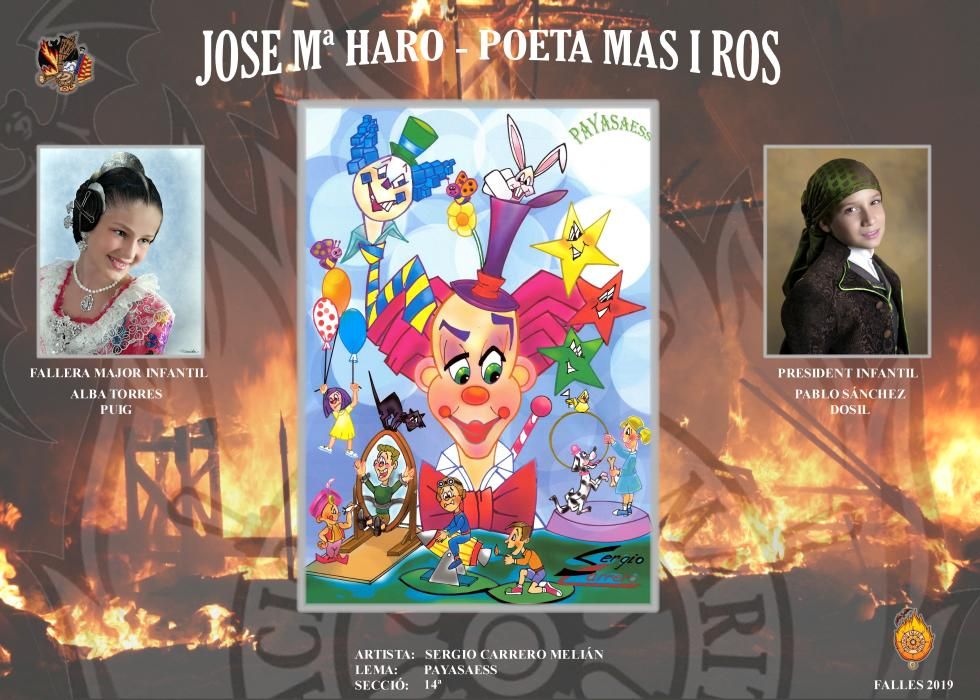 Conoce todos los proyectos de Fallas 2019 en el Marítimo