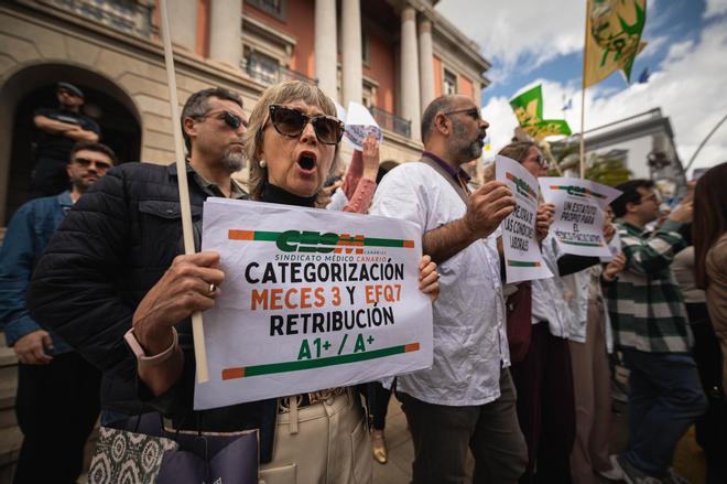 Huelga de médicos en Tenerife por el Estatuto Marco