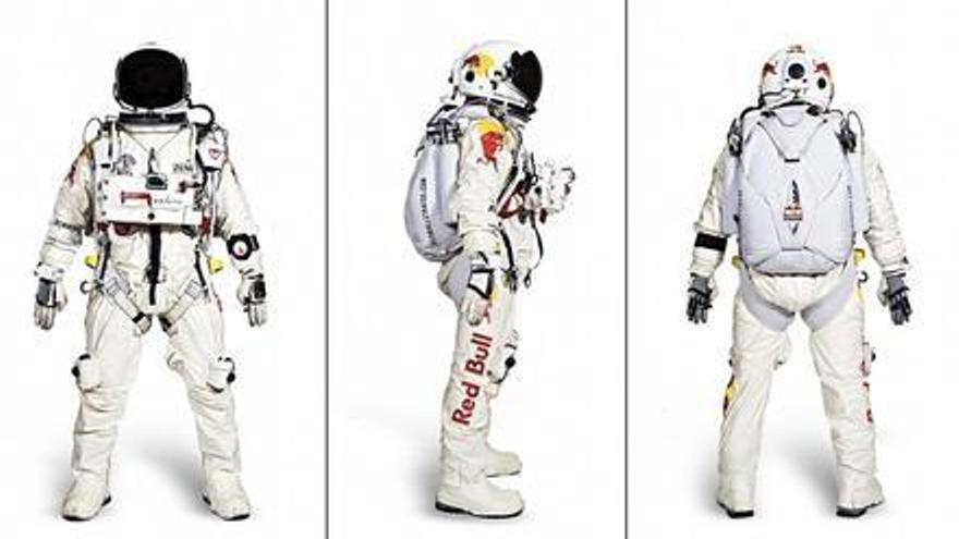 El traje utilizado por Felix Baumgartner sirvió para el desarrollo de la industria aeroespacial.