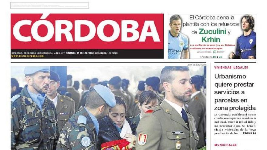 La portada de CÓRDOBA