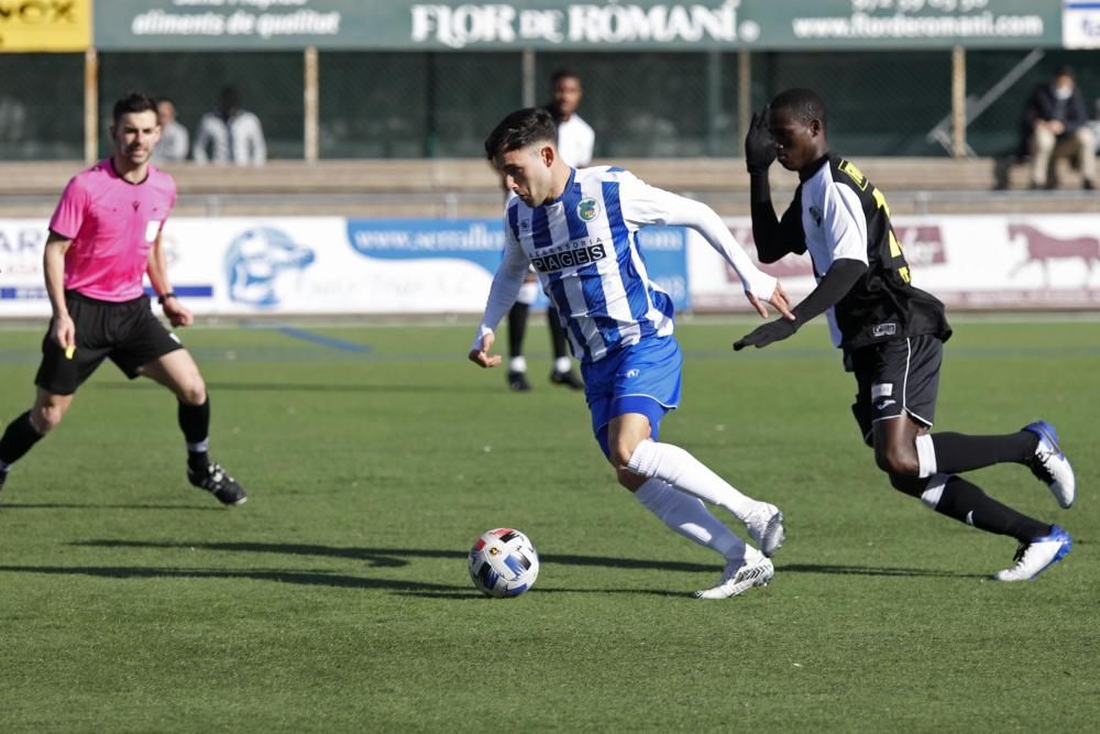 Debut de Parcerisas a la banqueta del Banyoles