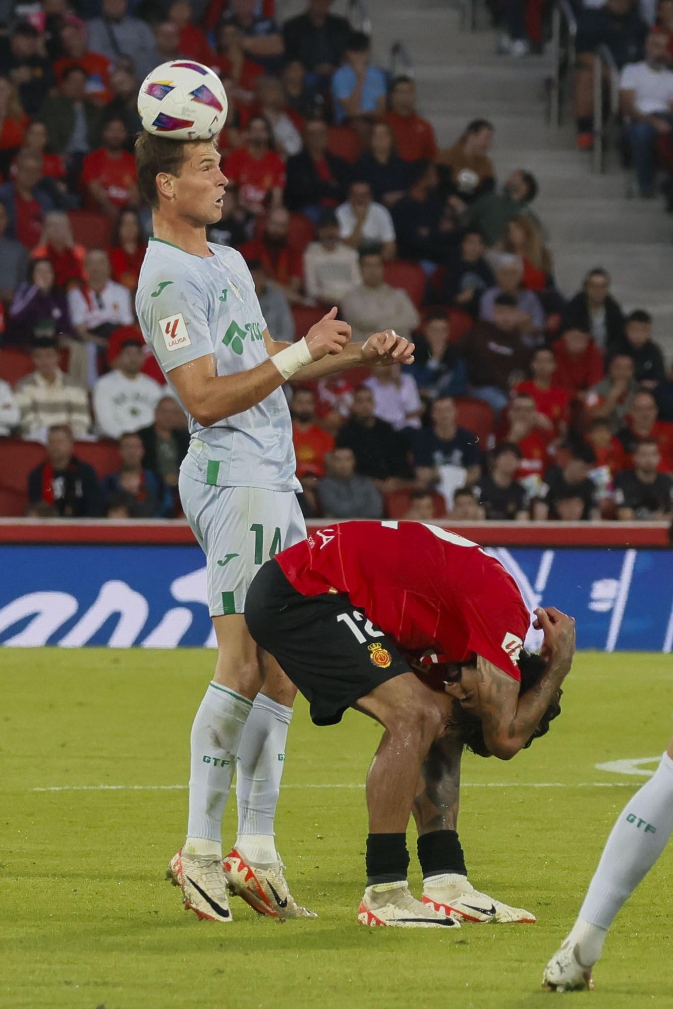 Las imágenes del RCD Mallorca-Getafe disputado en Son Moix (0-0)