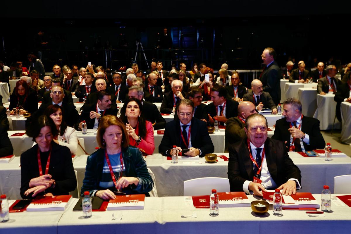 Vista de una parte de los asistentes a la asamblea de AVE, en el Roig Arena.