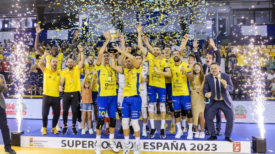 El CV Guaguas consigue su tercera Supercopa de España