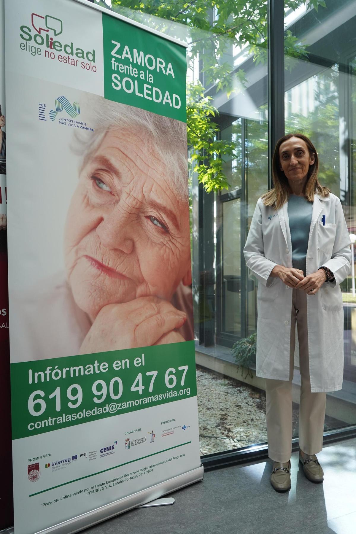 María José Fermoso, directora de la Escuela de Enfermería de Zamora.
