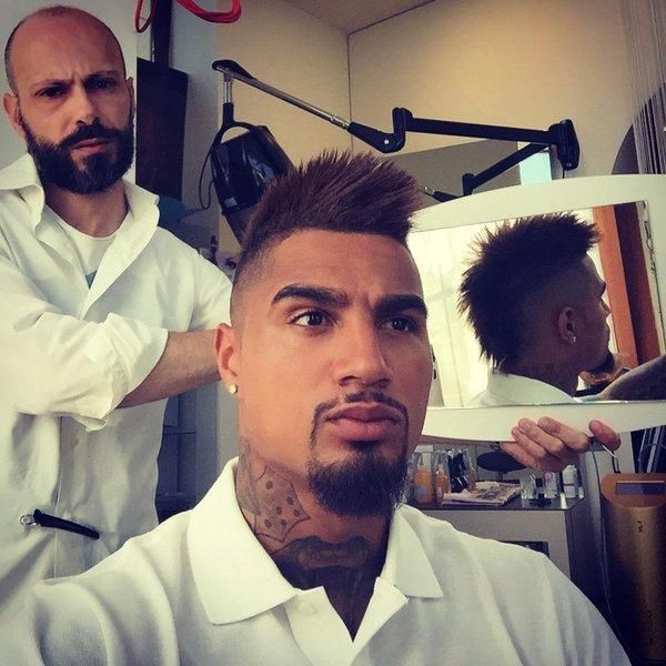 La vida de Kevin Prince Boateng en las redes sociales