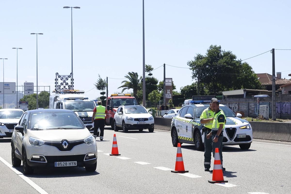 Accidente mortal en Gijón