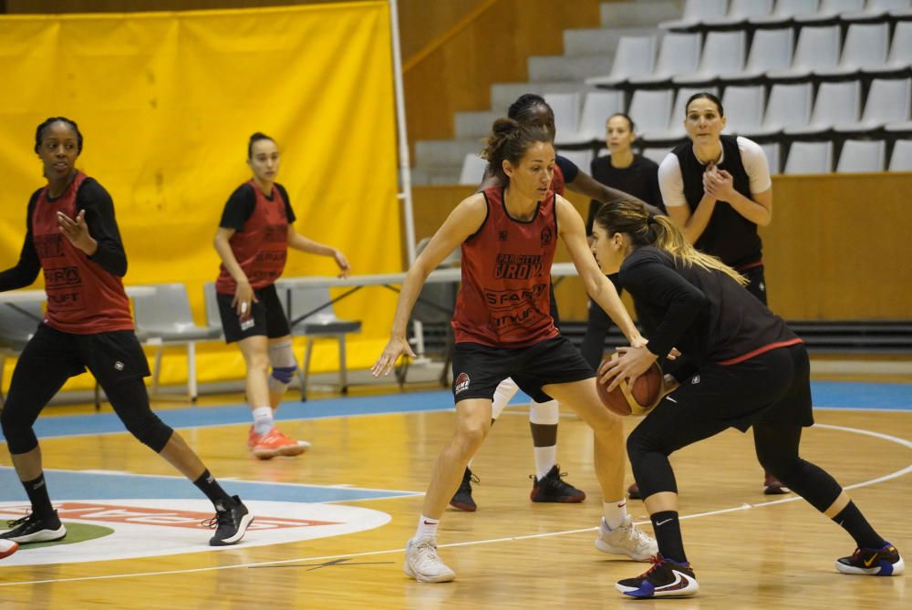 «Media Day» de l'Spar Citylift Girona abans de la Copa de la Reina