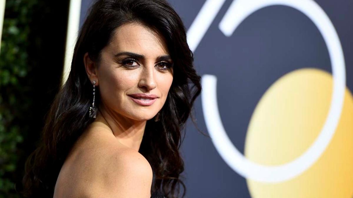 Penélope Cruz en los Globos de Oro 2018