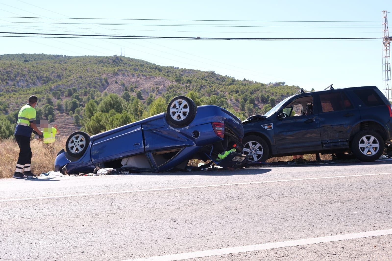 Fallece una joven de 22 años en un accidente de tráfico en la carretera de Monóvar-Pinoso