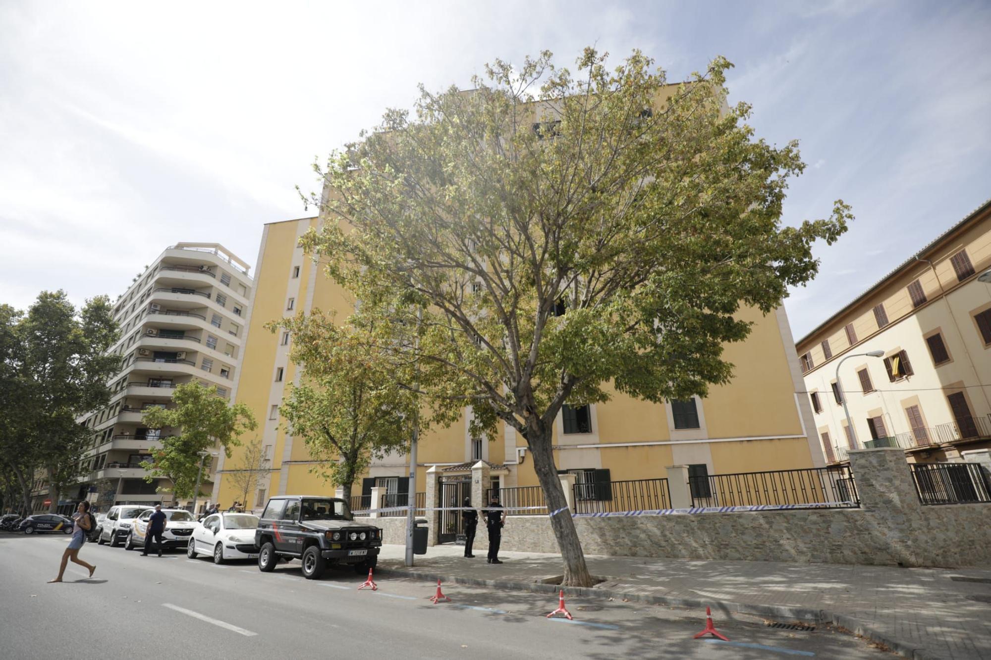 Fallece un joven de 22 años al precipitarse desde un séptimo piso de altura en Palma