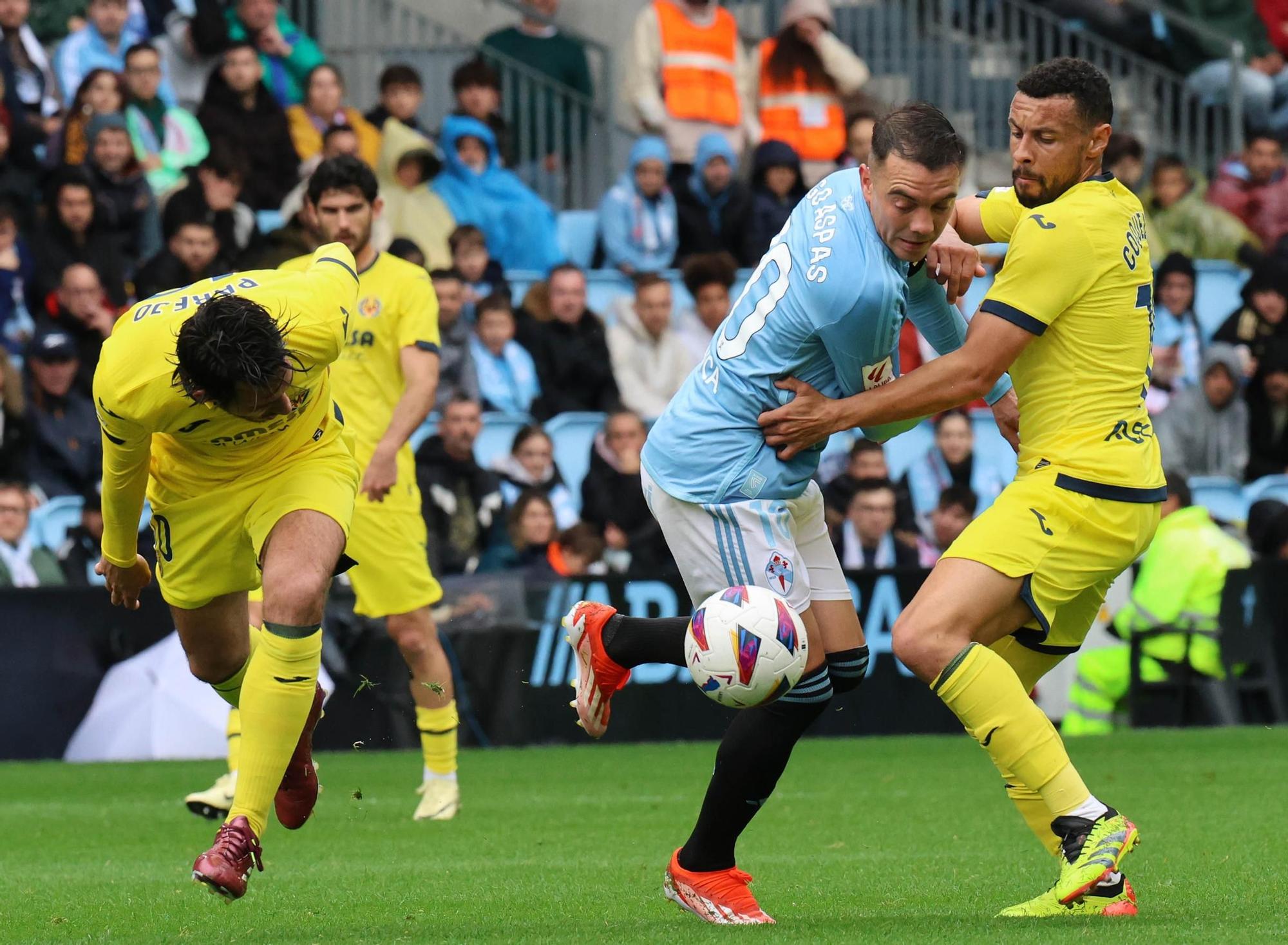 El Celta-Villarreal, en imágenes