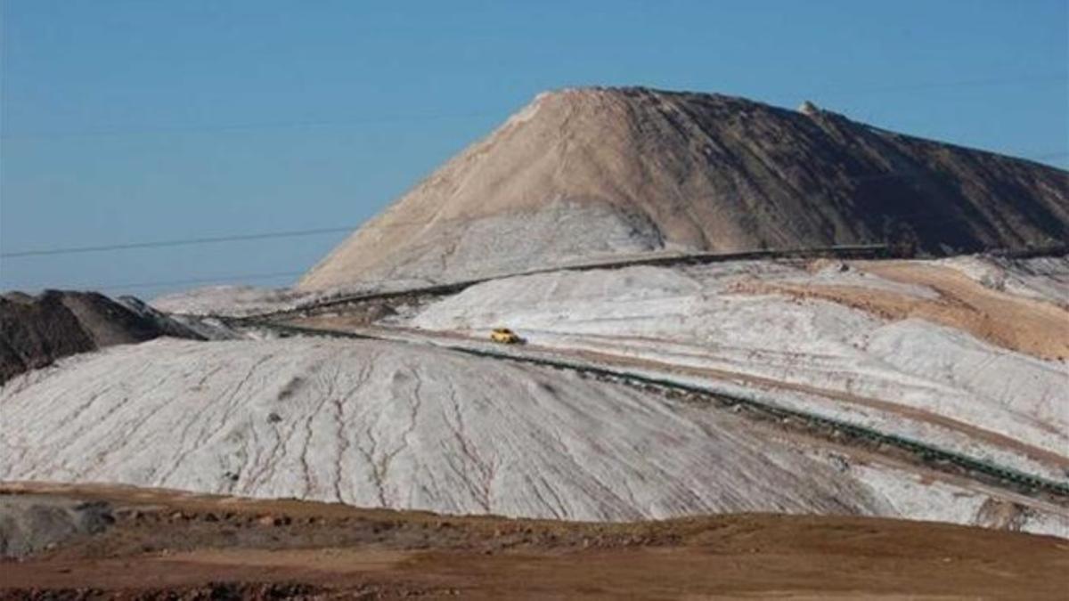 Montaña de sal en Sallent.