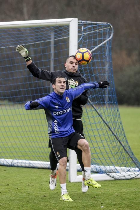 Entrenamiento del Real Oviedo