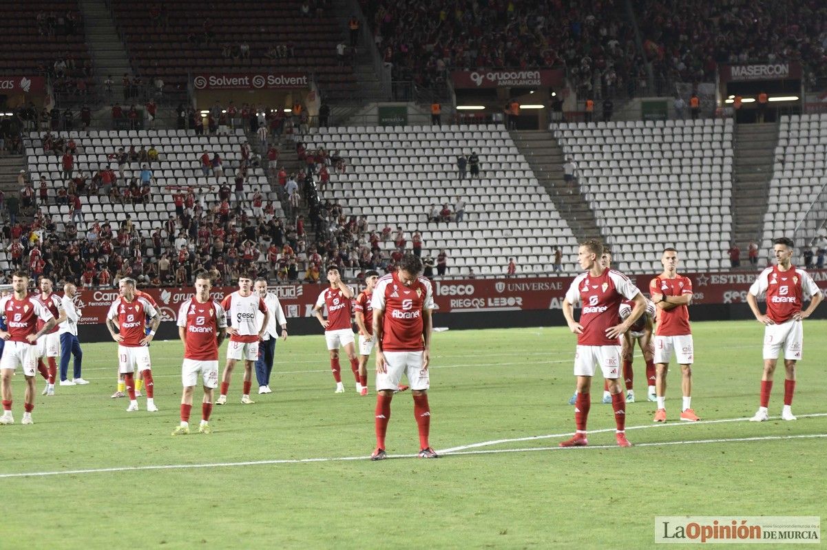 Así fue el encuentro del play off del Real Murcia y el Nástic en la lucha por el ascenso