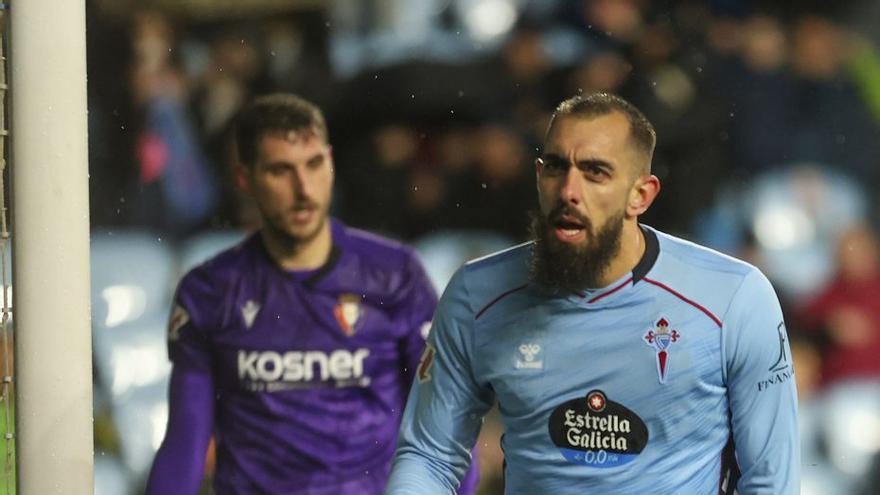 Borja Iglesias, en sus mejores registros goleadores