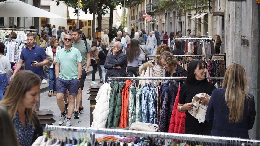 Els comerços del centre de Girona programen per aquest dissabte la Botiga al carrer