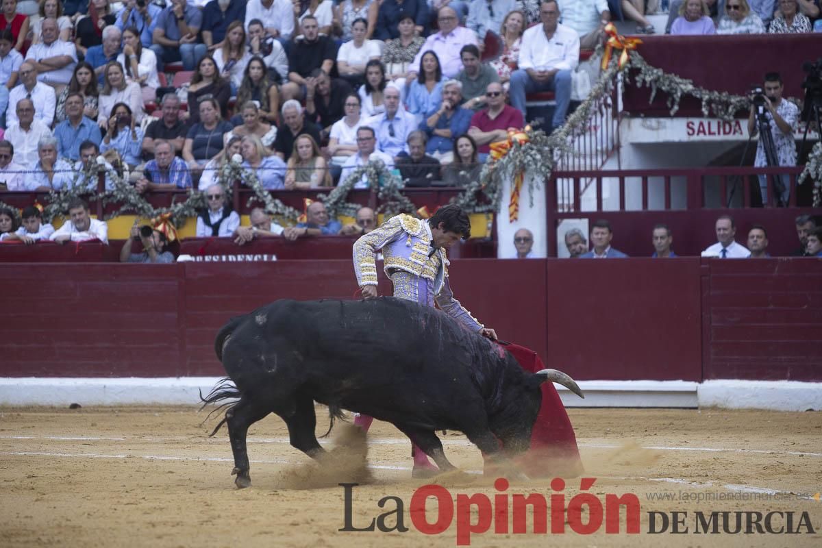 Cuarta corrida en la Feria Taurina de Murcia (Castella, Manzanares y Ureña)