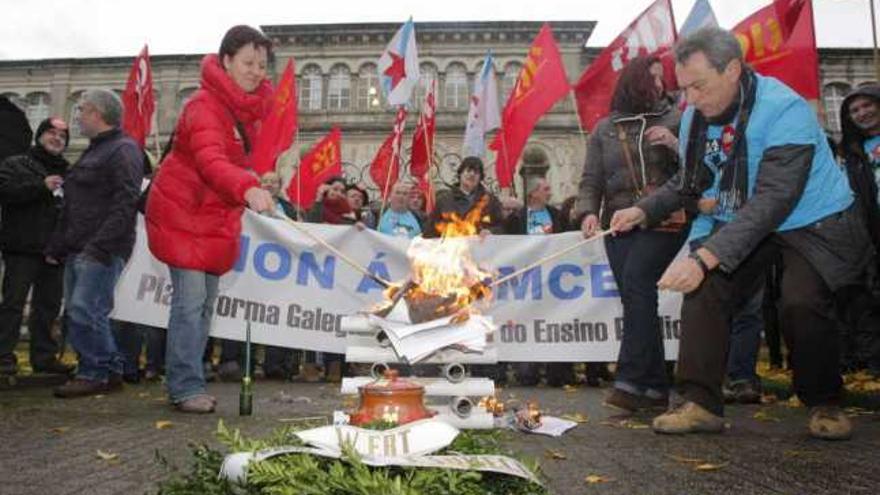 Feijóo sostiene  que educación y sanidad están mejor que en 2009