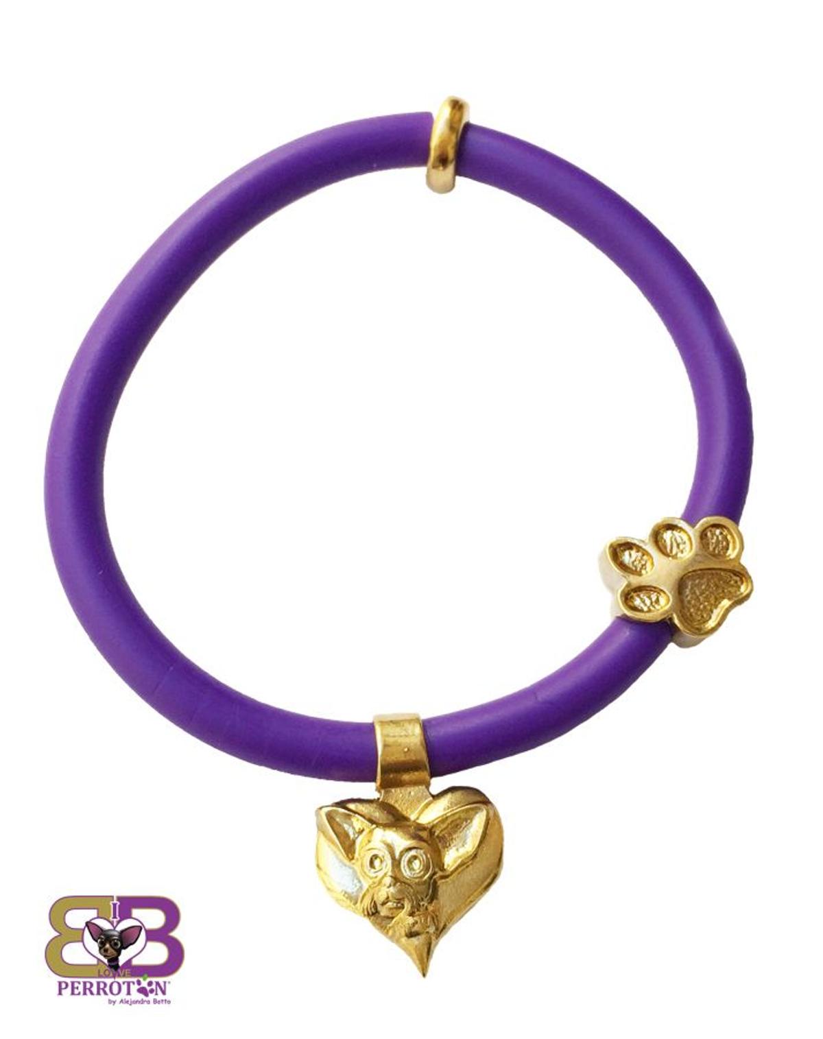 Pulsera Oro - BB I Love Perrotón 2