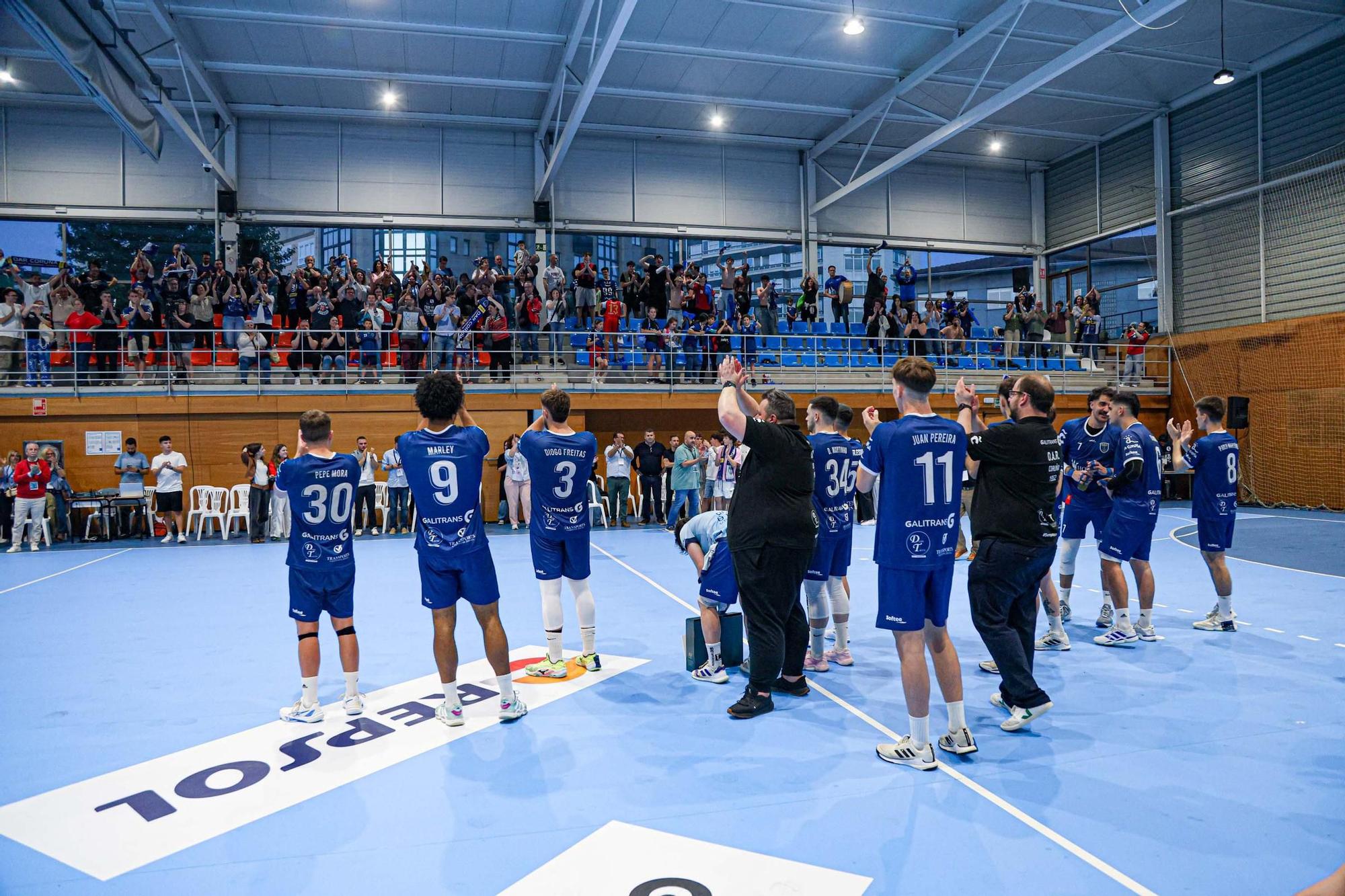 Fase de ascenso a la División de Honor Plata: OAR Attica 21 29 - 28 Sant Joan