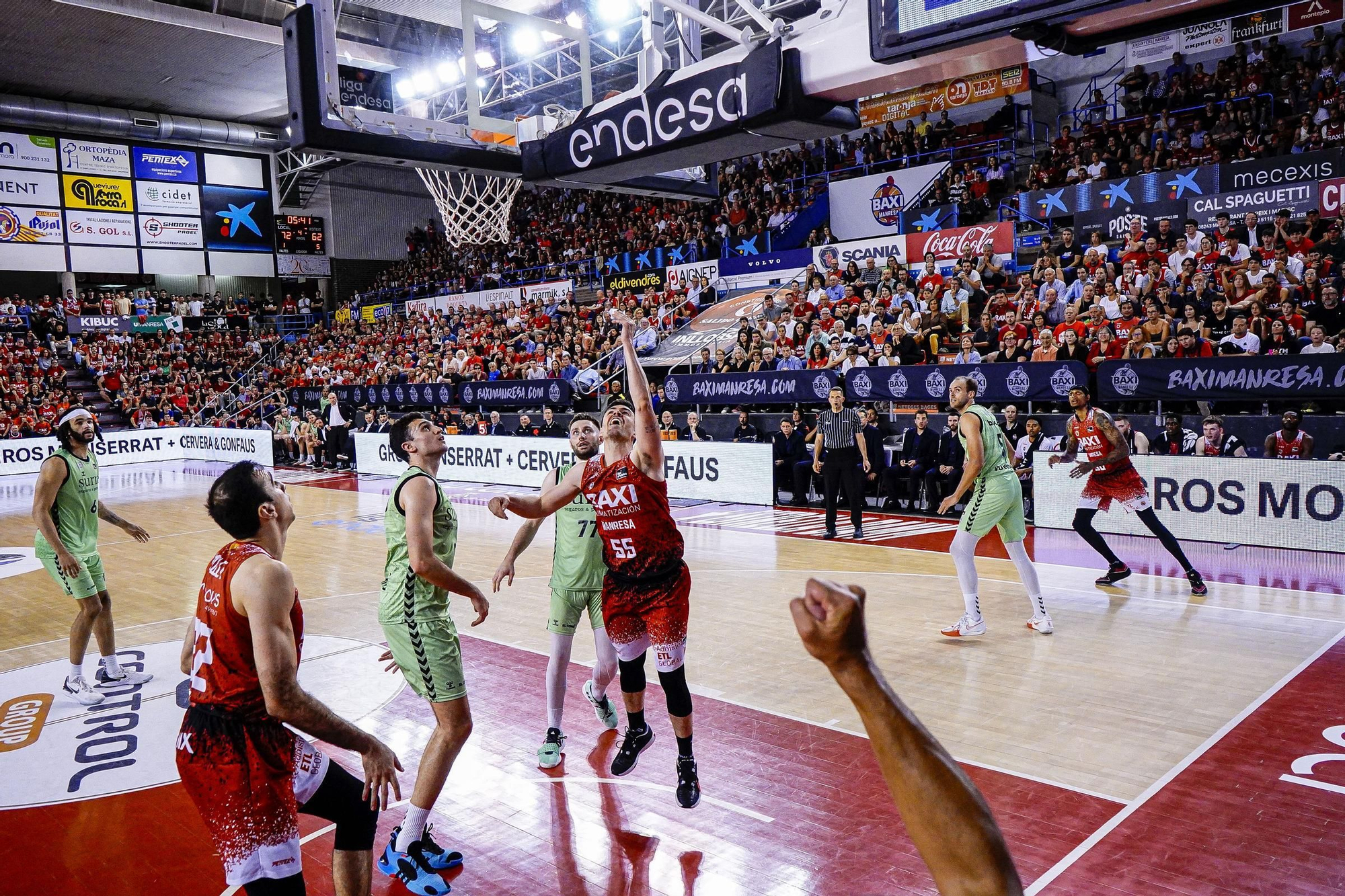 MANRESA . BASQUET ACB . LLIGA ENDESA . BAXI MANRESA VS BILBAO BASKET . PAVELLÓ EL NOU CONGOST