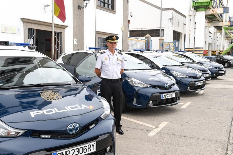 02-07-20   LAS PALMAS DE GRAN CANARIA. MUELLE PRIMO DE RIVERA. LAS PALMAS DE GRAN CANARIA. Presentación de nuevos vehículos de policía nacional Fotos: Juan Castro.  | 02/07/2020 | Fotógrafo: Juan Carlos Castro