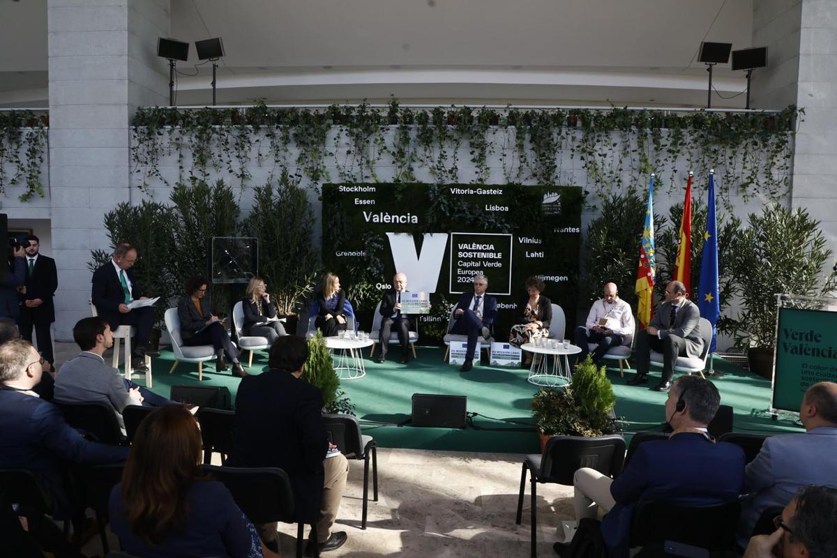 Laa jornada inaugural de València como Capital Verde Europea, en imágenes