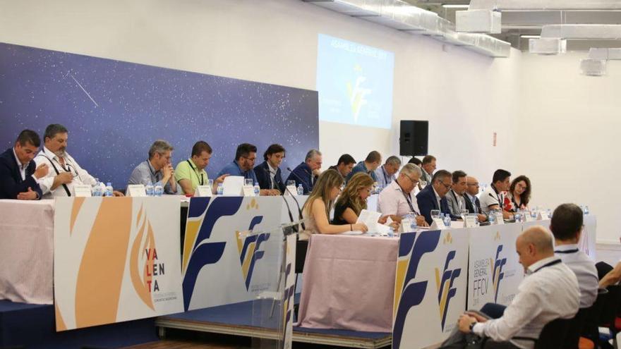 Imagen de la asamblea federativa celebrada en Valencia.