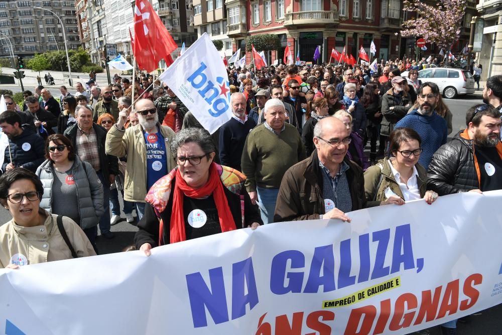 Manifestaciones del 1 de mayo en A Coruña