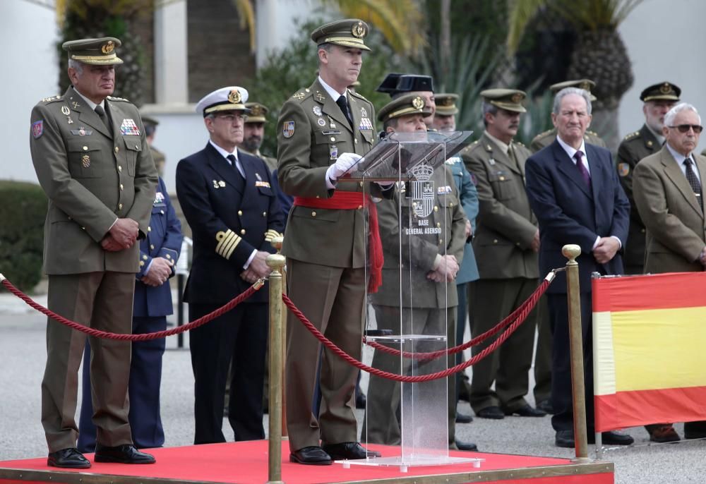 El general Aznar se despide de Balears