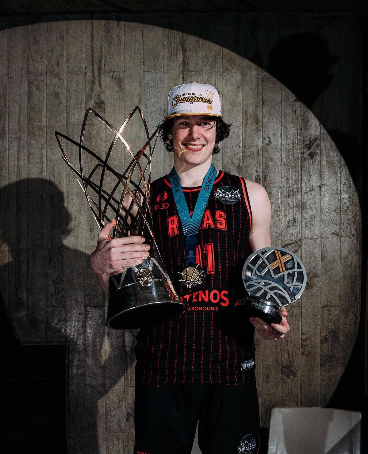 Lukosius fue el MVP de la Final Four de la BCL 25/26.