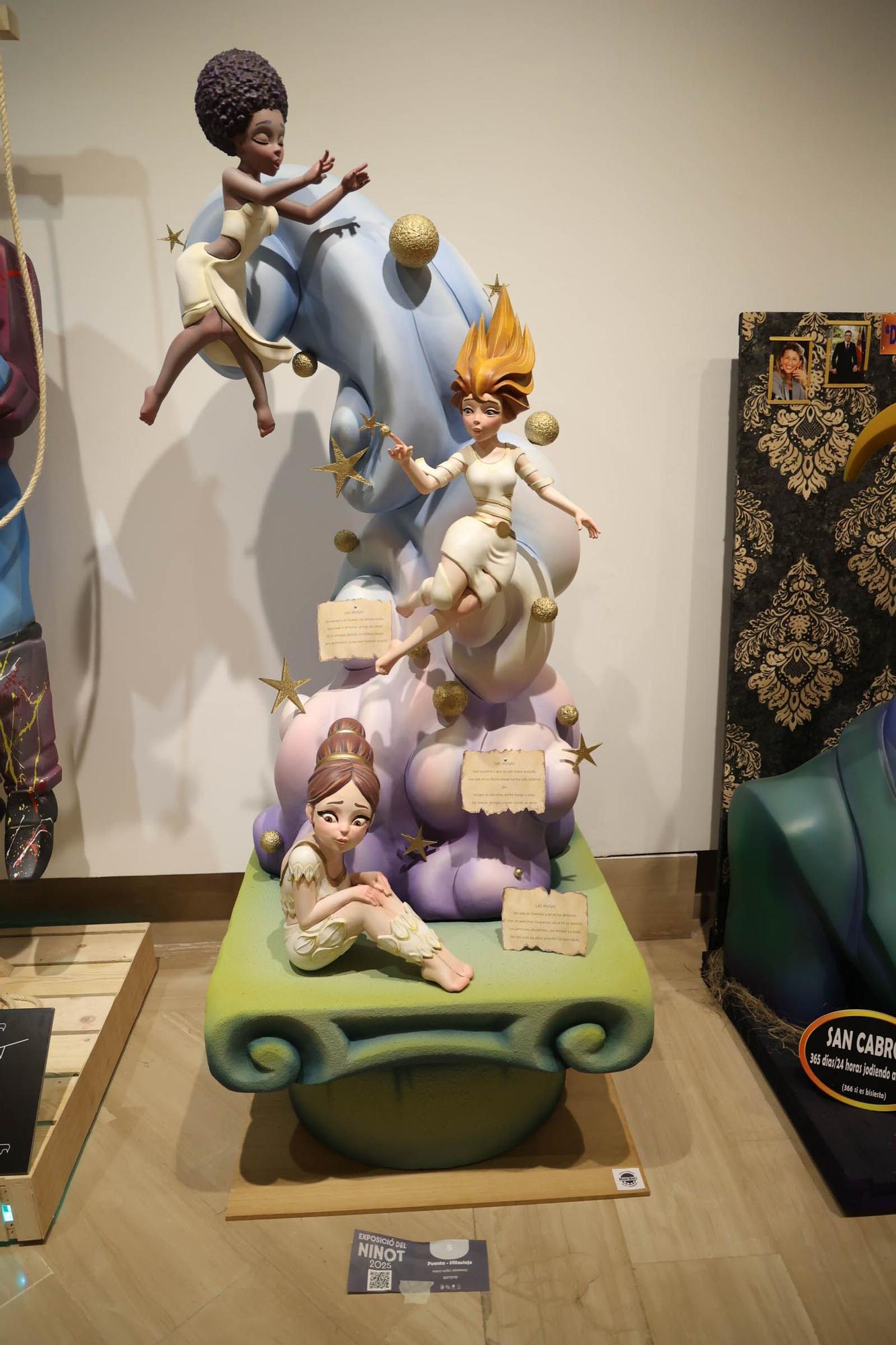 Exposición del Ninot adulto de las hogueras 2025