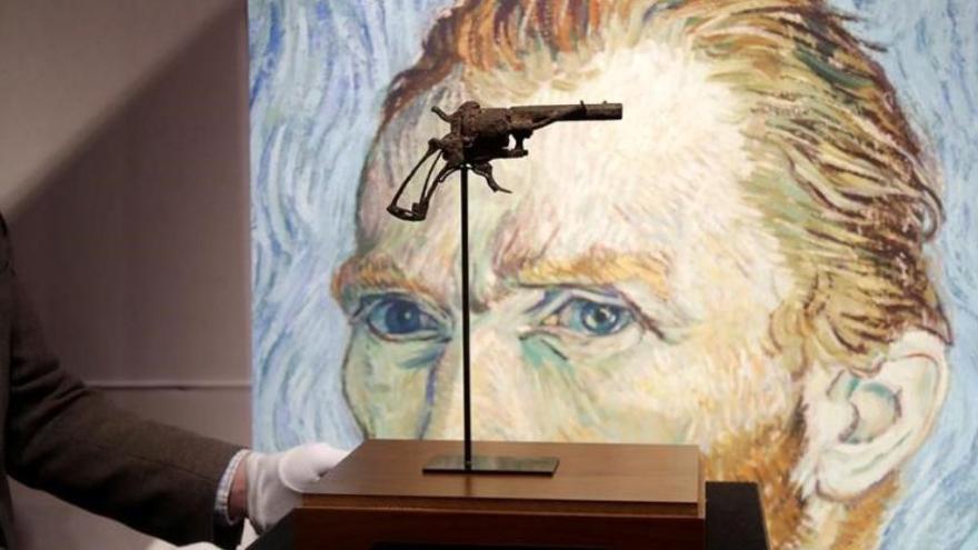 La pistola que suposadament va usar Van Gohg