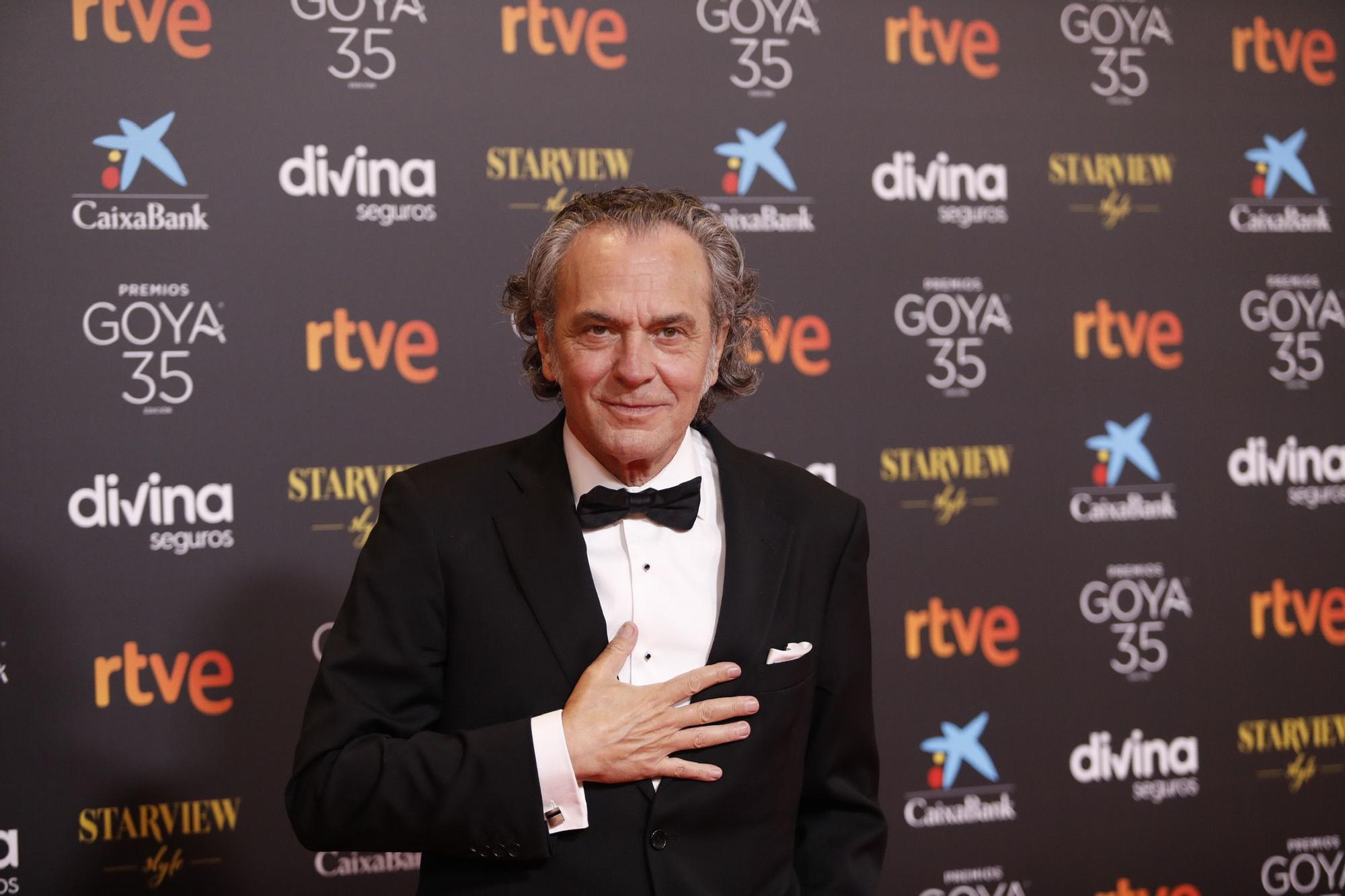 Alfombra roja de la gala de los Goya 2021 en Málaga