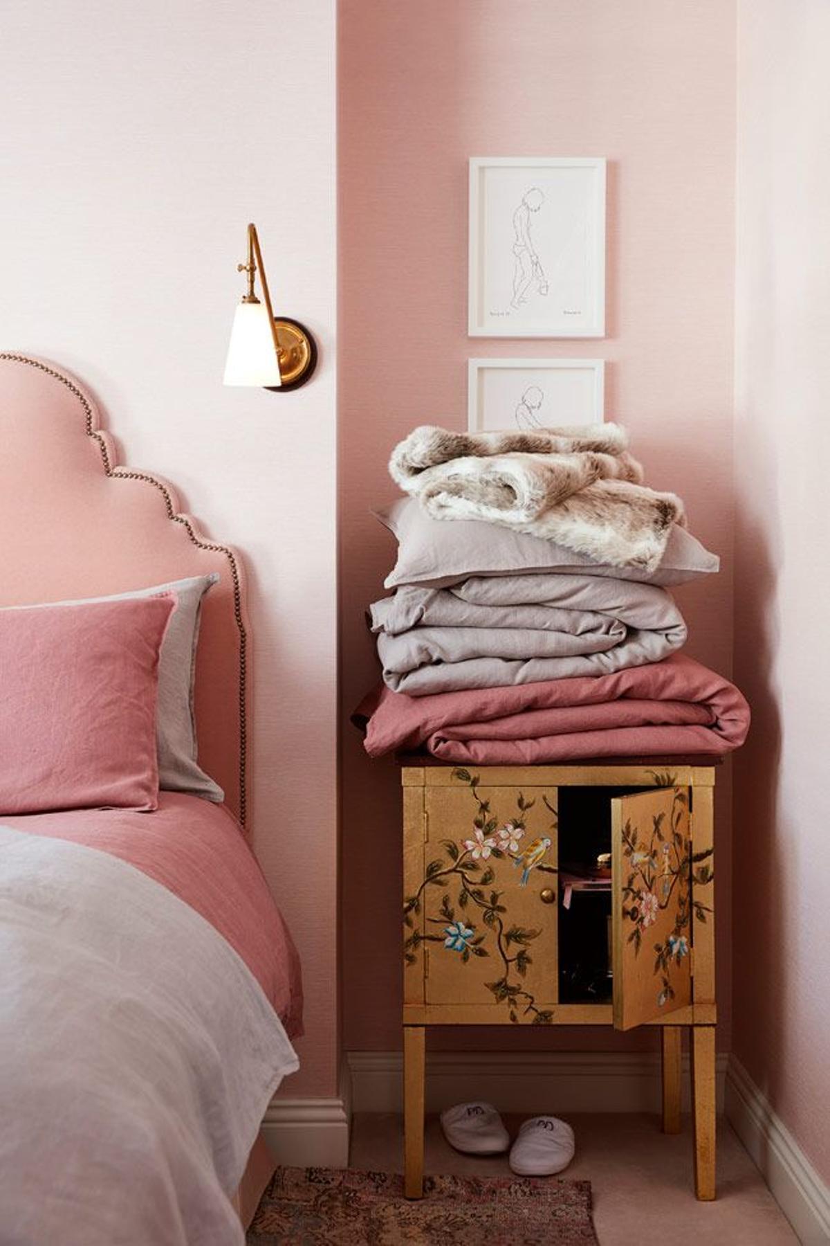 El dormitorio de Poppy Delevingne