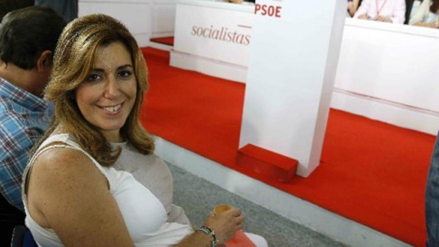 Susana Díaz sobre las primarias: &quot;No voy a entrar en ese proceso ahora&quot;