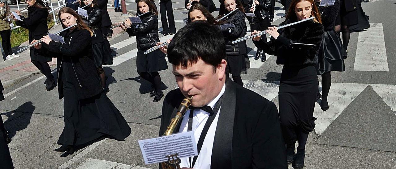 Desfile de bandas celebrado en la edición de 2017.