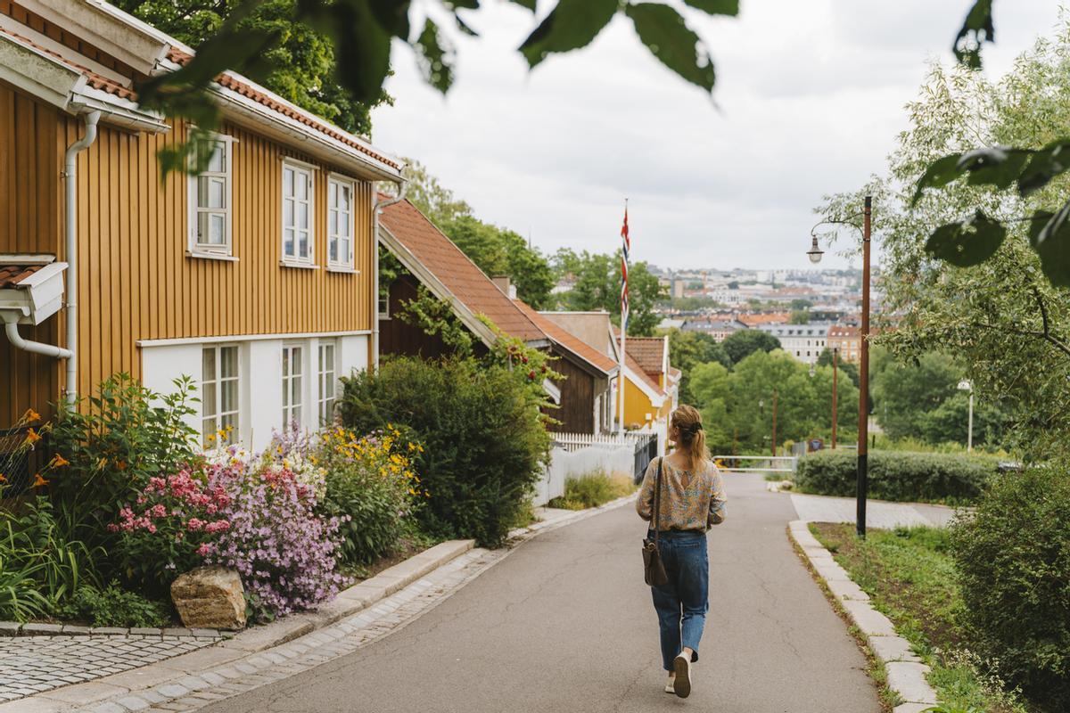 El distrito de St. Hanshagugen, Oslo